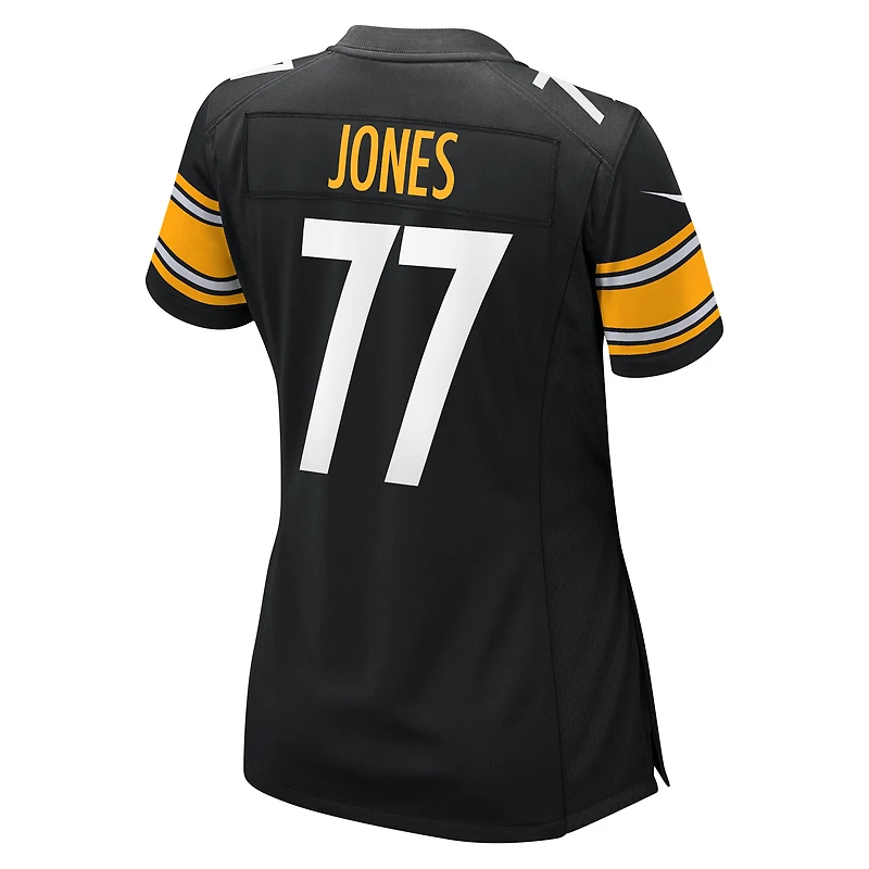 Maillot de match Nike Broderick Jones pour femme, noir, Pittsburgh Steelers