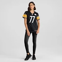 Women's Nike Broderick Jones  Black Pittsburgh Steelers Game Jersey