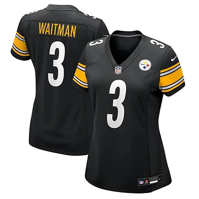 Women's Nike Corliss Waitman  Black Pittsburgh Steelers Team Game Jersey