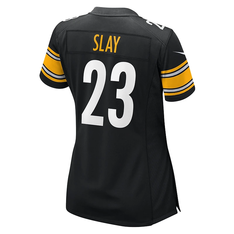 Women's Nike Darius Slay Black Pittsburgh Steelers Team Game Jersey