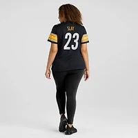 Maillot Nike Darius Slay noir pour femme des Pittsburgh Steelers