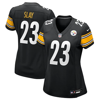 Women's Nike Darius Slay  Black Pittsburgh Steelers Team Game Jersey