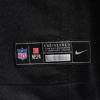 Maillot Nike Derrick Harmon noir pour femme des Pittsburgh Steelers