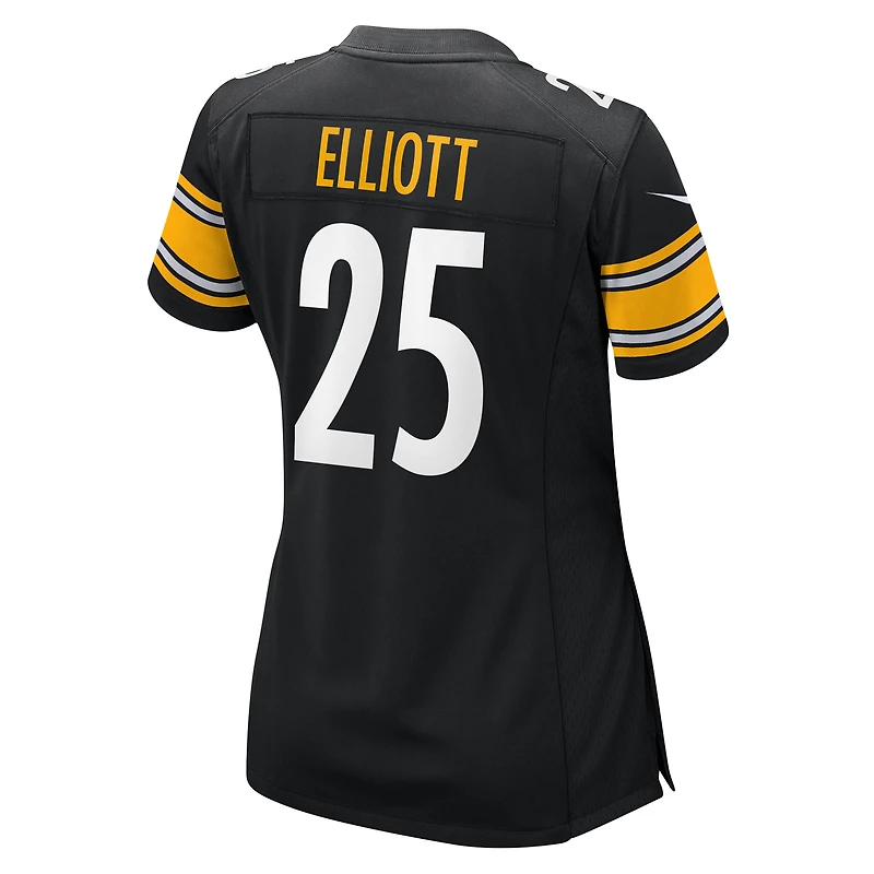 Maillot Nike DeShon Elliott noir pour femme des Steelers de Pittsburgh
