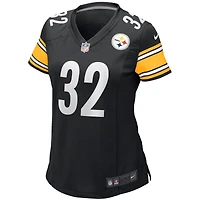 Maillot de joueur retraité Nike Franco Harris pour femme, noir, Pittsburgh Steelers, Game