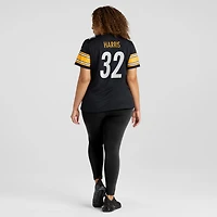 Maillot de joueur retraité Nike Franco Harris pour femme, noir, Pittsburgh Steelers, Game