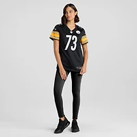 Women's Nike Isaac Seumalo  Black Pittsburgh Steelers Game Jersey