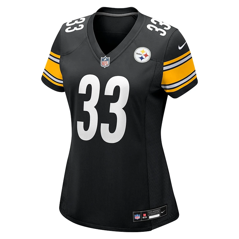 Women's Nike Jack Sawyer Black Pittsburgh Steelers Team Game Jersey