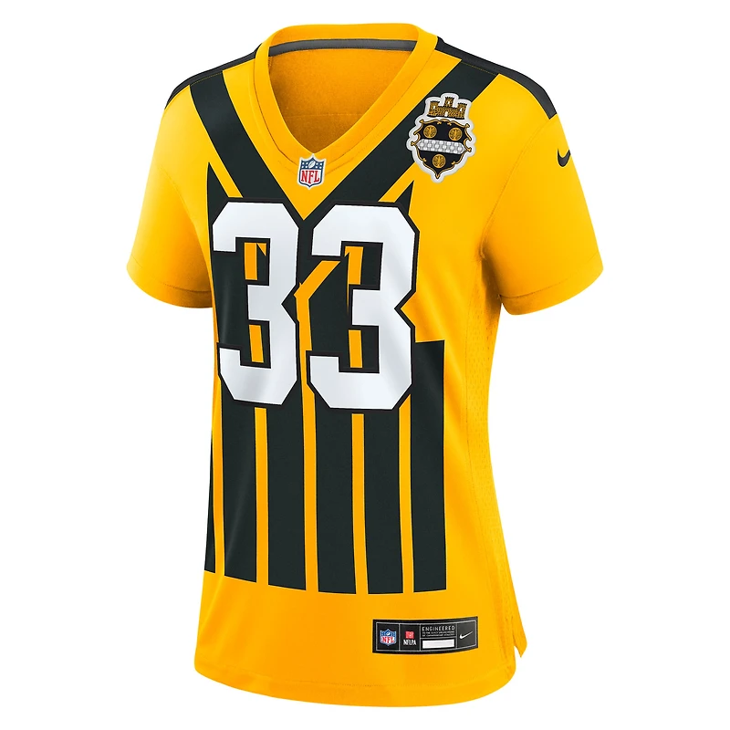 Maillot Nike Jack Sawyer Gold Alternate Game pour femme des Pittsburgh Steelers