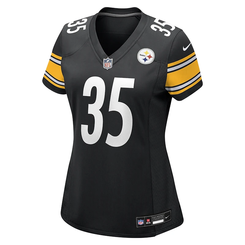 Women's Nike Jamel Dean Black Pittsburgh Steelers Team Game Jersey