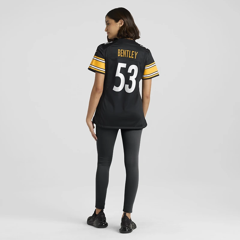 Women's Nike JaWhaun Bentley Black Pittsburgh Steelers Team Game Jersey