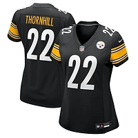 Women's Nike Juan Thornhill  Black Pittsburgh Steelers Team Game Jersey
