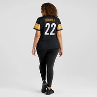 Women's Nike Juan Thornhill  Black Pittsburgh Steelers Team Game Jersey
