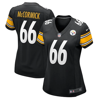 Women's Nike Mason McCormick  Black Pittsburgh Steelers Team Game Jersey
