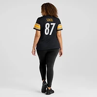 Women's Nike Matt Sokol  Black Pittsburgh Steelers Team Game Jersey