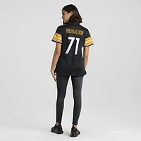 Maillot de match Nike Max Iheanachor noir pour femme, équipe des Steelers Pittsburgh