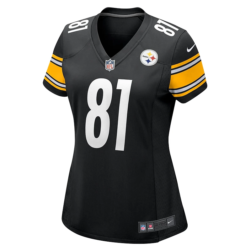 Maillot de match Nike MyCole Pruitt noir pour femme des Steelers Pittsburgh