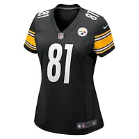 Maillot de match Nike MyCole Pruitt noir pour femme des Steelers Pittsburgh