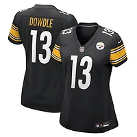 Maillot de match Nike Rico Dowdle noir pour femme, équipe des Steelers Pittsburgh