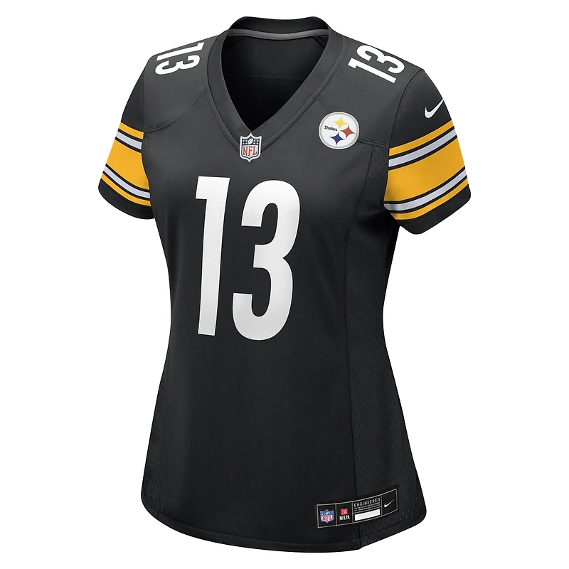 Maillot de match Nike Rico Dowdle noir pour femme, équipe des Steelers Pittsburgh