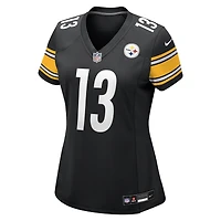 Maillot de match Nike Rico Dowdle noir pour femme, équipe des Steelers Pittsburgh