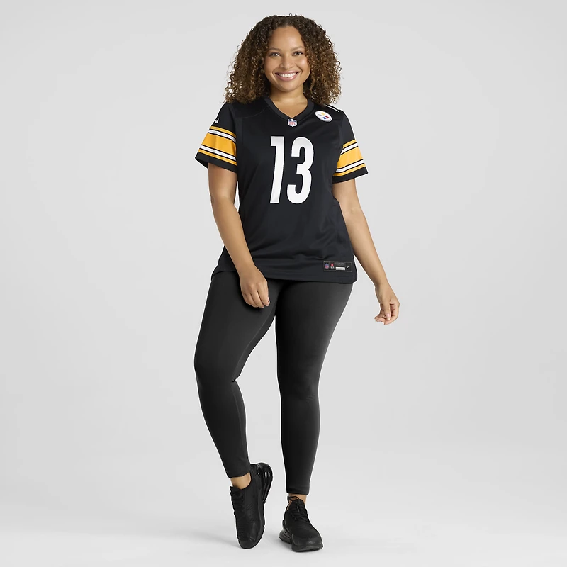 Women's Nike Rico Dowdle Black Pittsburgh Steelers Team Game Jersey