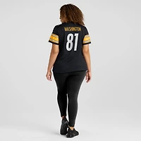 Maillot de match Nike Scotty Washington pour femmes, noir, Pittsburgh Steelers