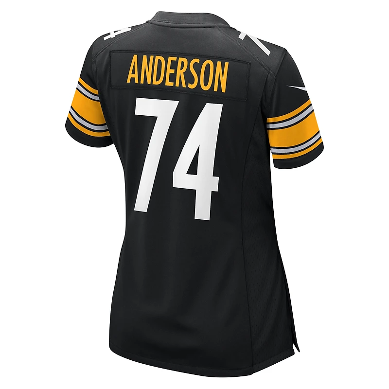 Women's Nike Spencer Anderson Black Pittsburgh Steelers Game Jersey