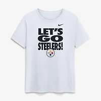 Women's Nike White Pittsburgh Steelers Primetime T-Shirt