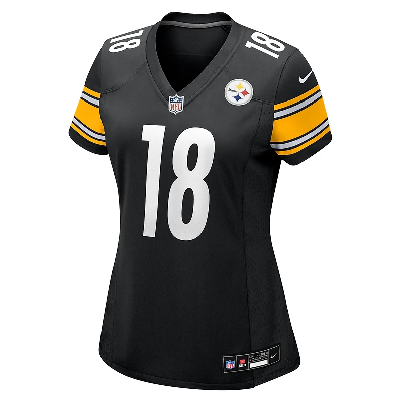 Women's Nike Will Howard Black Pittsburgh Steelers Team Game Jersey