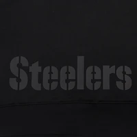 Sweat à capuche court bijoux noir Pro Standard Pittsburgh Steelers pour femme