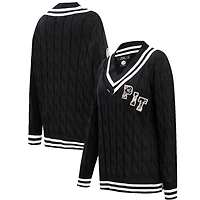 Pull à col en V Pro Standard pour femmes, noir, Pittsburgh Steelers Prep