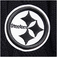 Pull à col en V Pro Standard pour femmes, noir, Pittsburgh Steelers Prep
