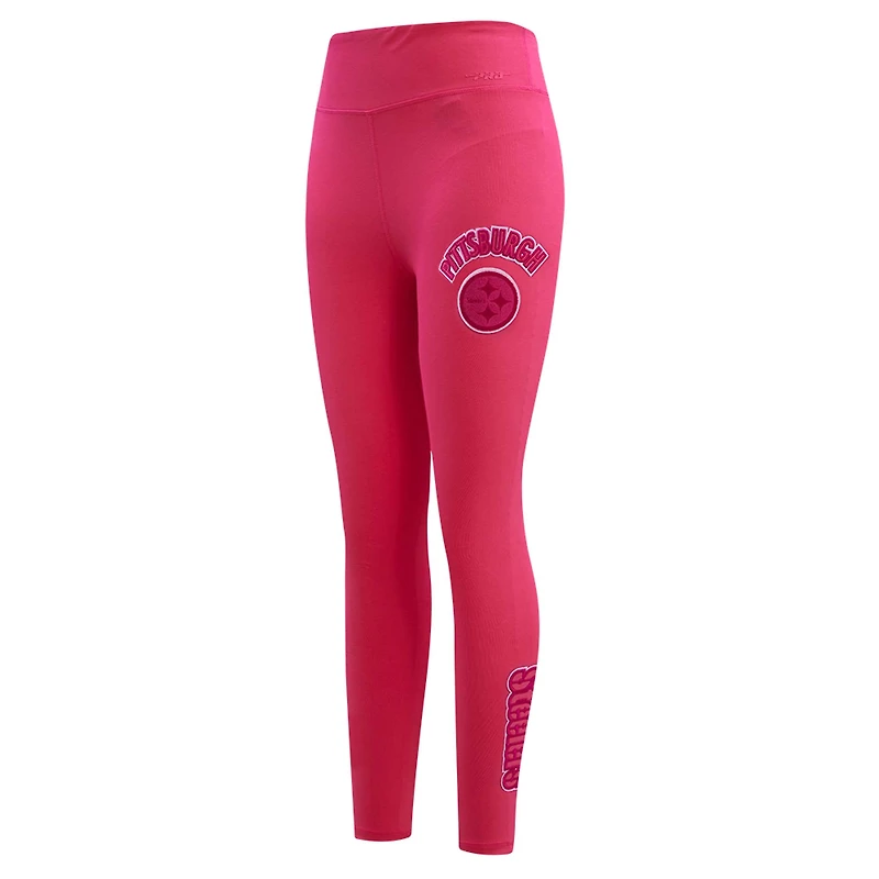 Legging Pro Standard Pittsburgh Steelers triple rose pour femme