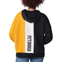 Sweat à capuche manches longues Power Move pour femme Starter Black Pittsburgh Steelers