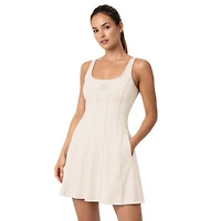 Women's Starter  Cream Pittsburgh Steelers Dress