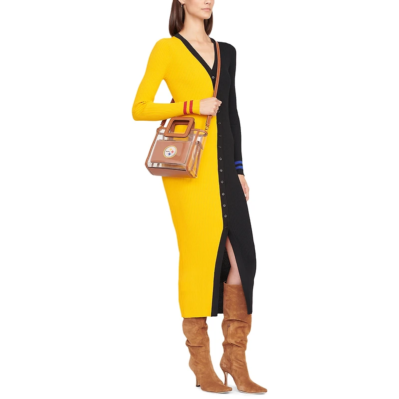 Mini sac Shirley transparent STAUD Pittsburgh Steelers pour femme