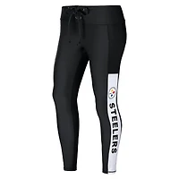 Women's WEAR by Erin Andrews Black Pittsburgh Steelers Leggings