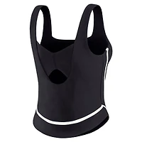 Women's WEAR by Erin Andrews Black Pittsburgh Steelers Square Neck Tank Top