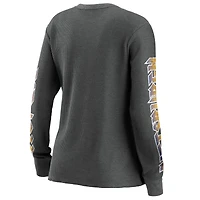 Women's WEAR by Erin Andrews Gray Pittsburgh Steelers - Long Sleeve Thermal Top
