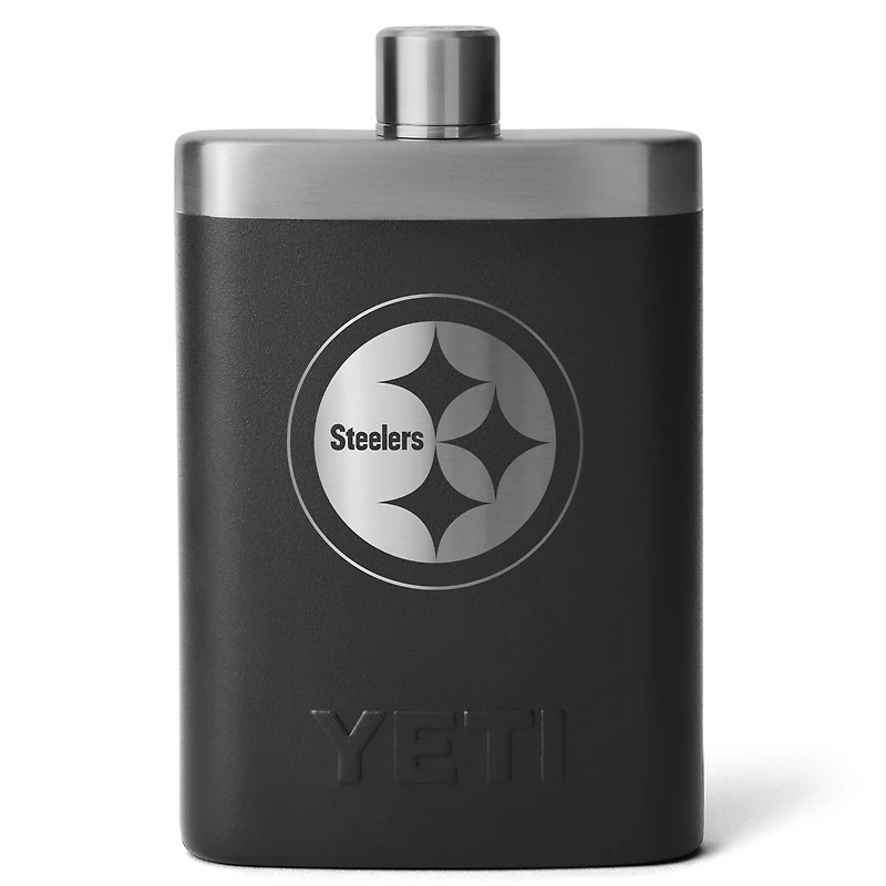YETI Black Pittsburgh Steelers 7oz. Flask