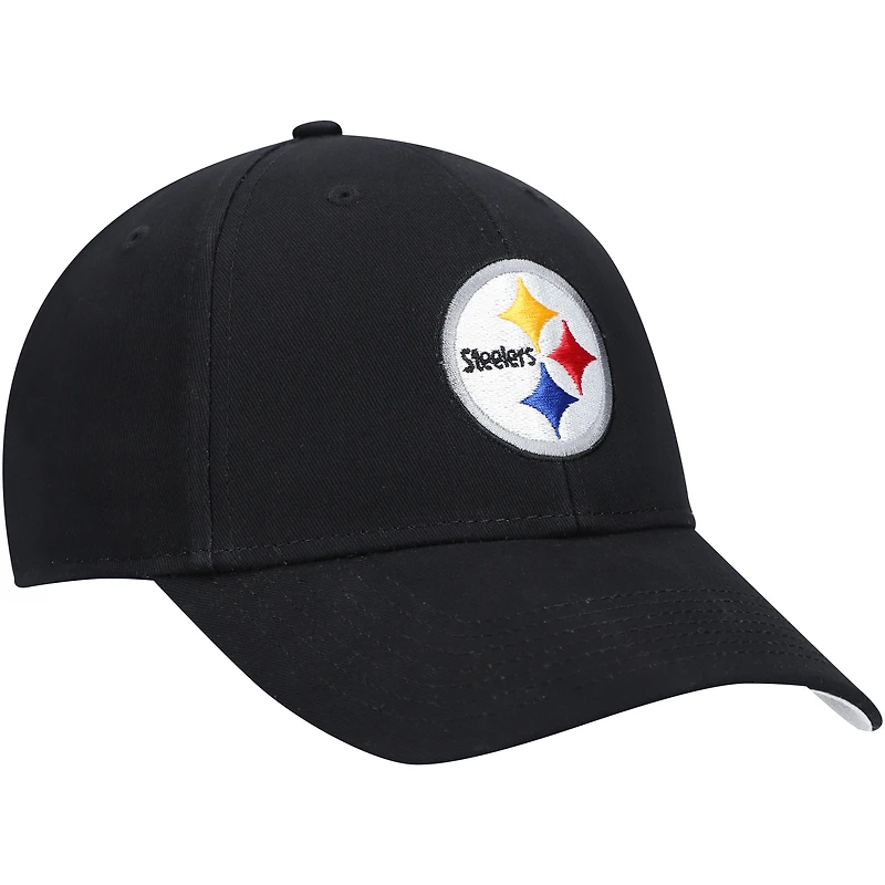 Casquette ajustable MVP Basic Pittsburgh Steelers '47 noire pour jeune