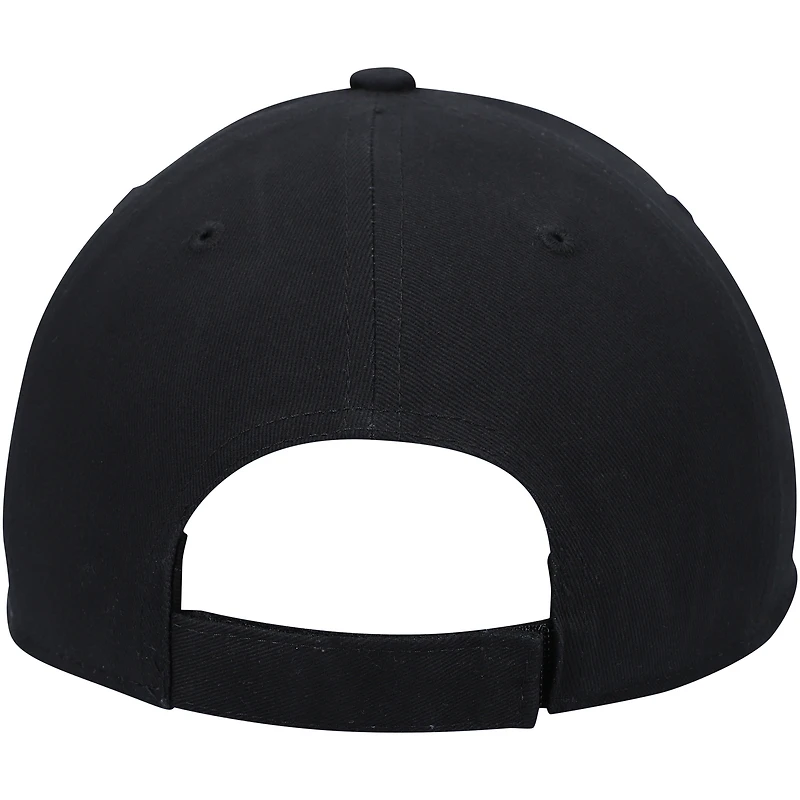 Youth '47 Black Pittsburgh Steelers Basic MVP Adjustable Hat