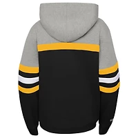 Sweat à capuche noir rétro Mitchell & Ness pour jeune entraîneur des Pittsburgh Steelers