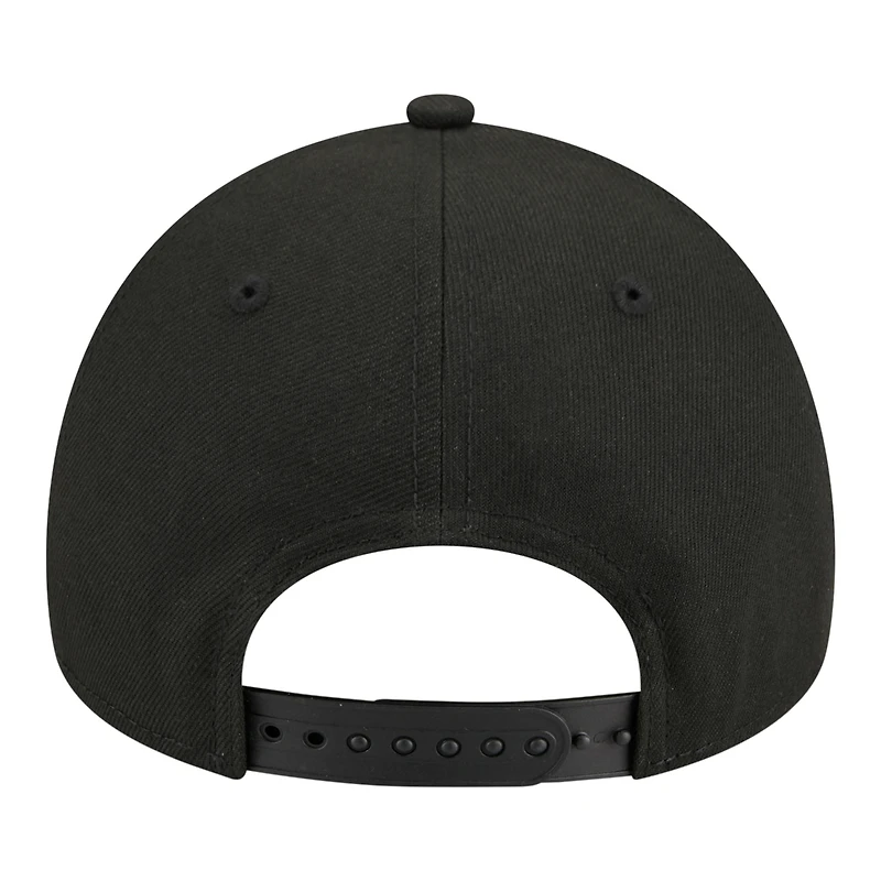 Youth New Era Black Pittsburgh Steelers 9FORTY A-Frame Adjustable Hat