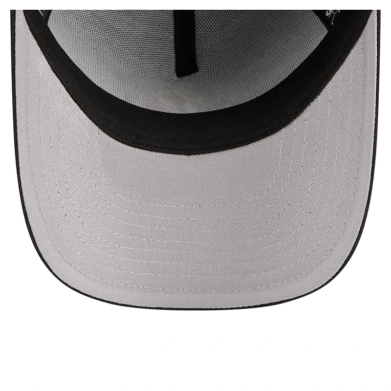 Casquette ajustable New Era Pittsburgh Steelers 9FORTY noire pour jeunes
