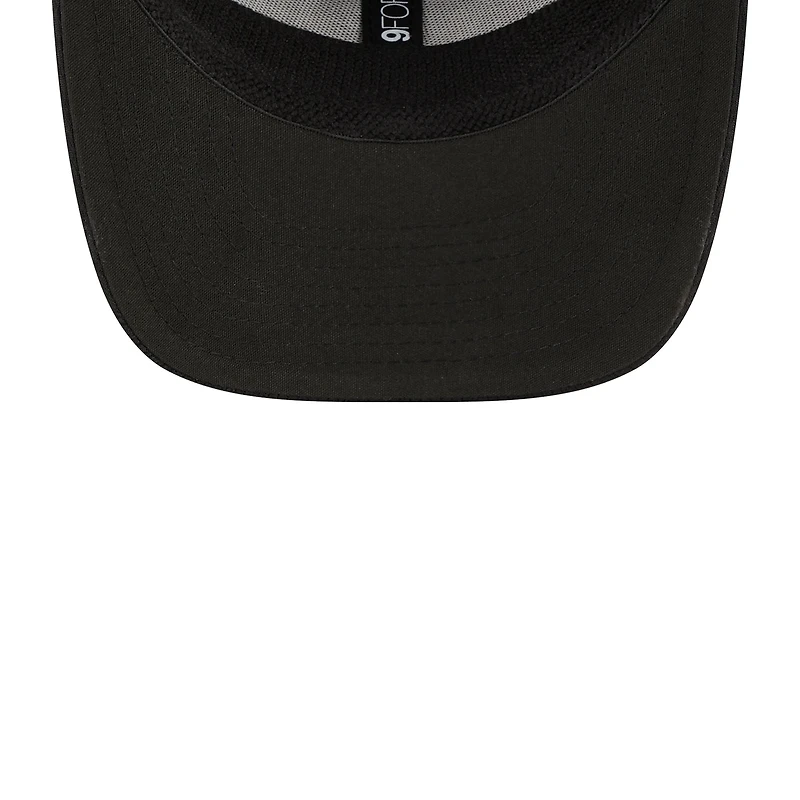 Youth New Era Black Pittsburgh Steelers Main B-Dub 9FORTY Adjustable Hat