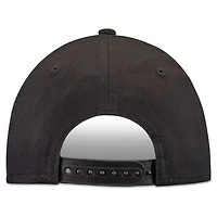 Casquette ajustable New Era 9FORTY noire Pittsburgh Steelers Outline pour jeunes