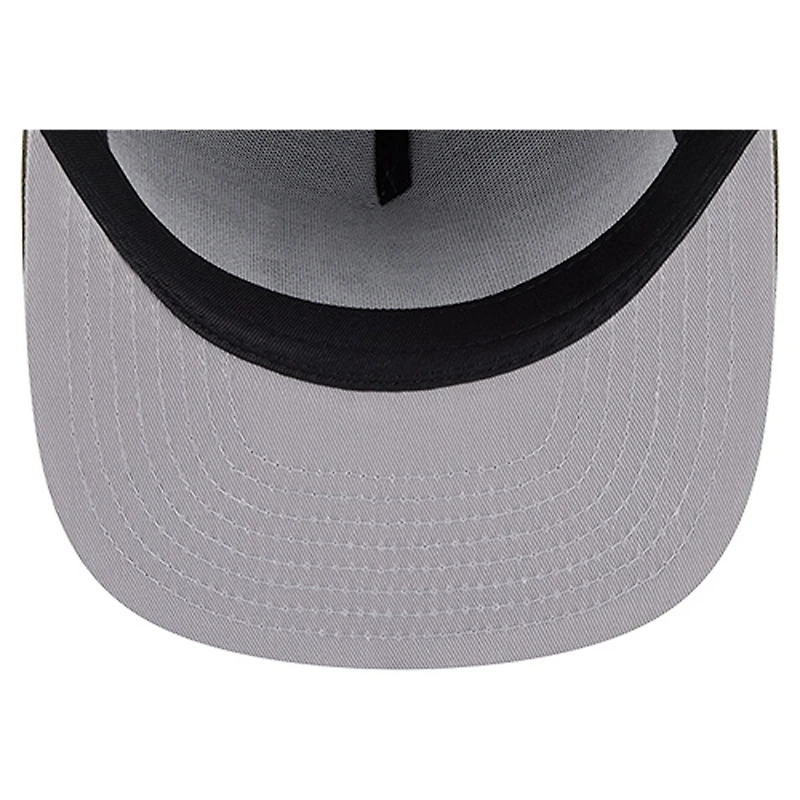 Casquette snapback A-Frame 9FIFTY olive Pittsburgh Steelers pour jeune New Era