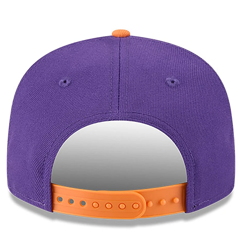 Youth New Era Purple/Orange Pittsburgh Steelers Nickelodeon Slime 9FIFTY Snapback Hat